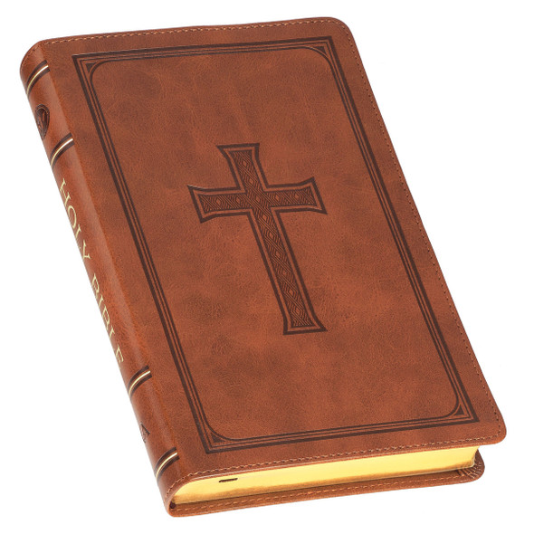Deluxe Gift Bible, KJV (Imitation, Tan)