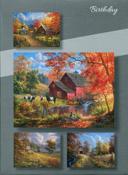 Birthday: Country Living (Boxed Cards) 12-Pack