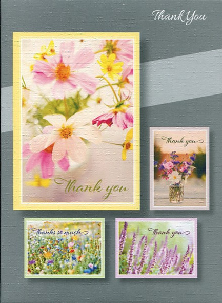 Thank You: Wildflowers (Boxed Cards) 12-Pack