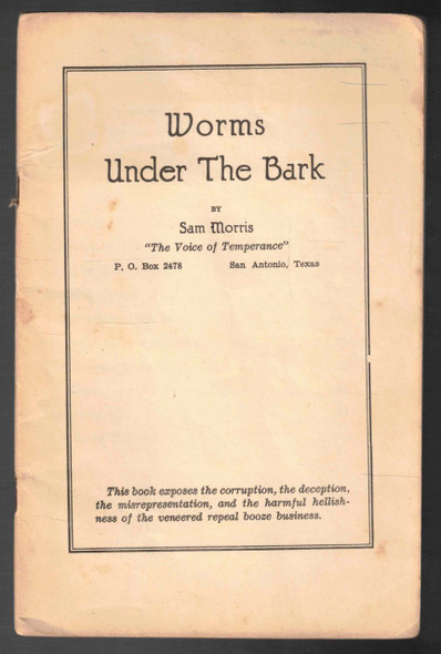 Worms Under the Bark by Sam Morris