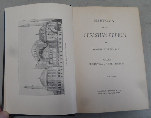 History of the Christian Church by George H. Dryer Five Volume Set (Hardcover volumes 1-5)