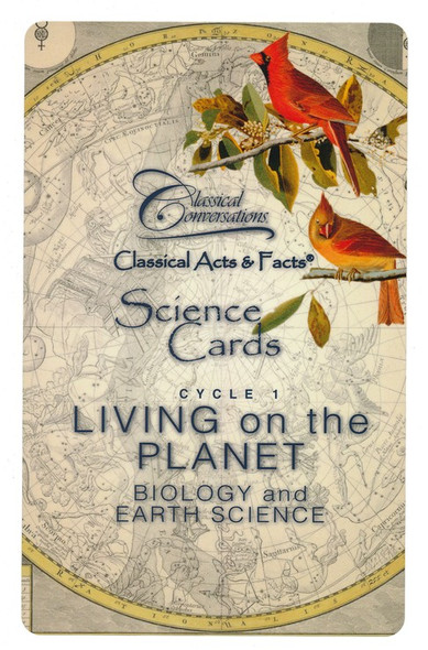 Classical Acts and Facts Science Cards: Biology and Earth Science (2nd Edition) Cycle 1