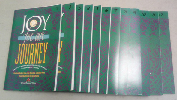 Joy for Our Journey arranged by Lari Goss, Bob Krogstad and Steve Potts Songbook from Prism Music