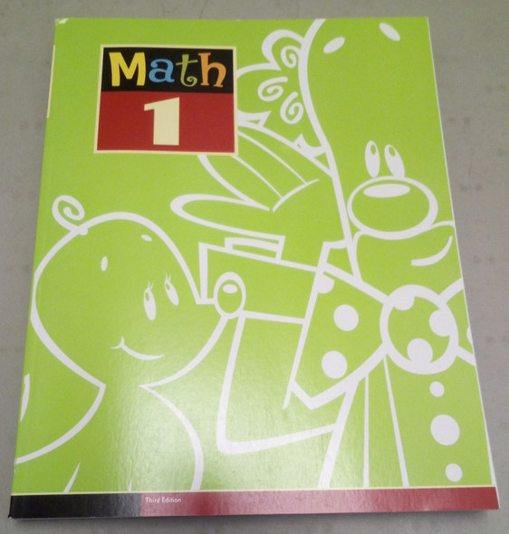 Math 1 Student Worktext (Third Edition) BJU Press