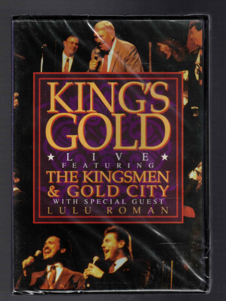 King's Gold Vol. 1 Live Featuring The Kingsmen & Gold City with Special Guest Lulu Roman Cat. # MME-72006-9
