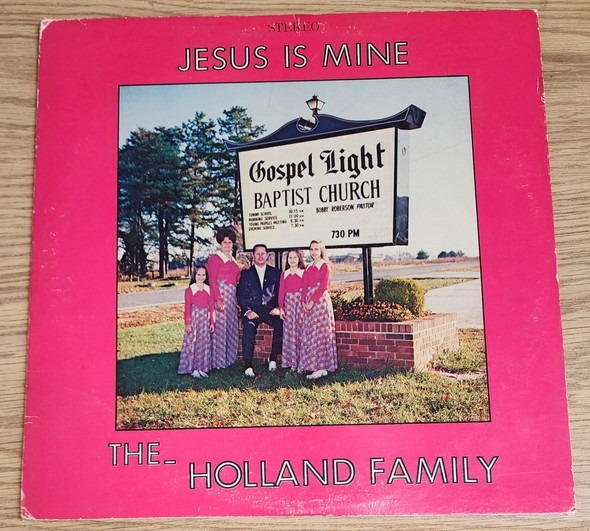 Jesus is Mine - The Holland Family Vinyl