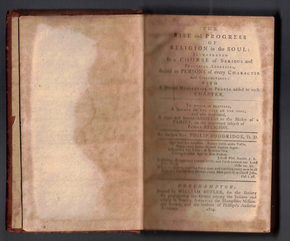 The Rise and Progress of Religion in the Soul by Philip Doddridge