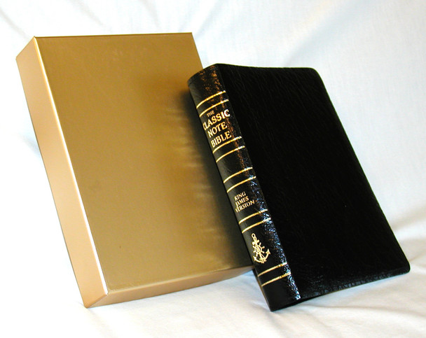KJV Classic Note Bible (Genuine Leather) Black