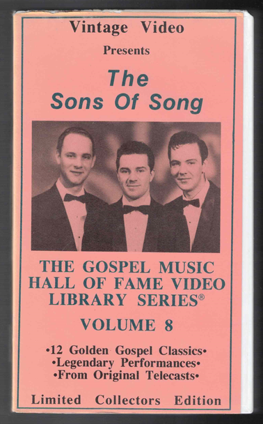 Vintage Video Presents The Sons of Song VHS Video Tape
