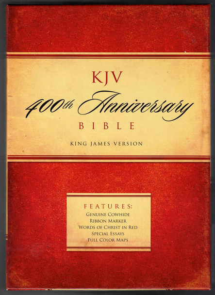 400th Anniversary King James Bible by Holman Bible Publishers