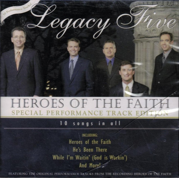 Legacy Five - Heroes Of The Faith CD - 2001