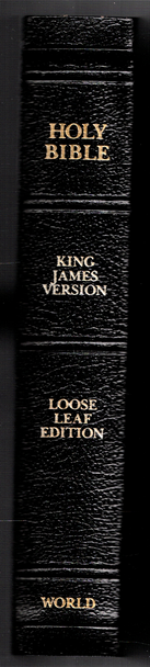 Holy Bible King James Version Loose Leaf Edition World Bible Publishers