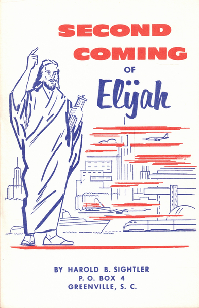 Second Coming of Elijah (Pamphlet)