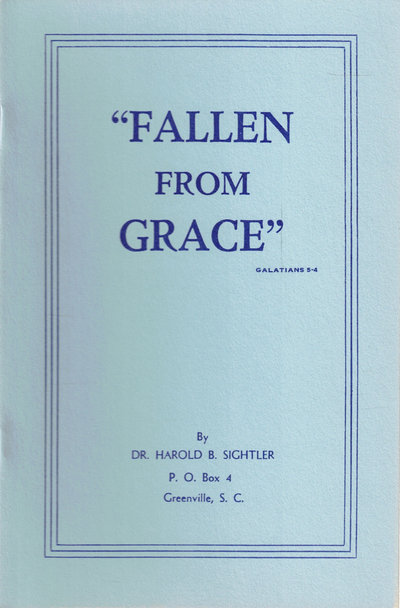 Fallen From Grace (Pamphlet)