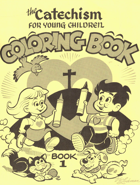 The Catechism for Young Children Coloring Book, Book 1