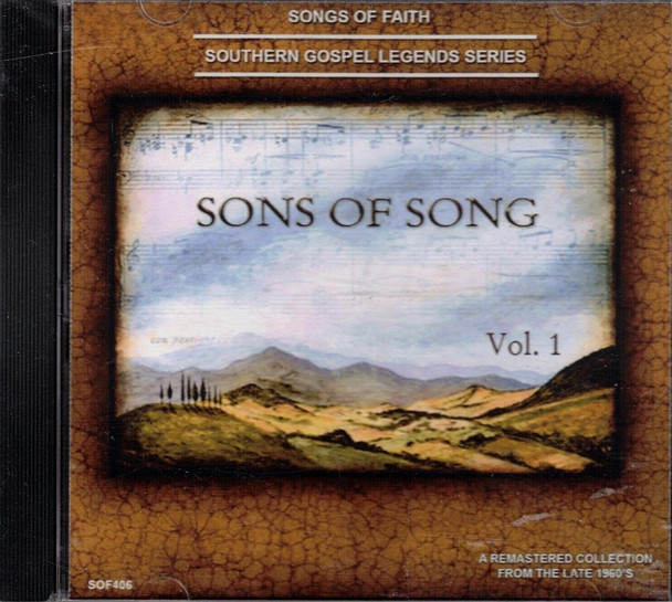 Sons of Song: Volume 1 (Southern Gospel Legends Series) CD