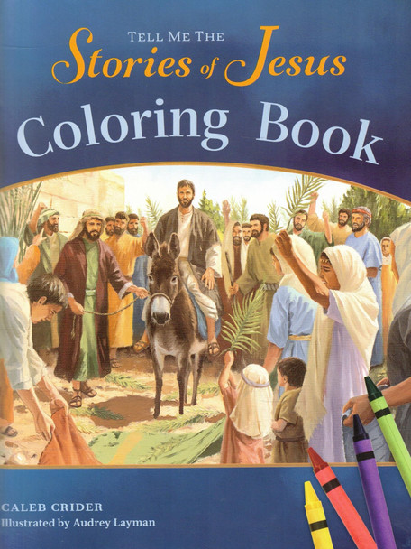 Tell Me the Stories of Jesus - Coloring Book