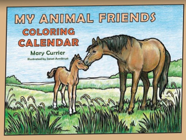 My Animal Friends Coloring Calendar