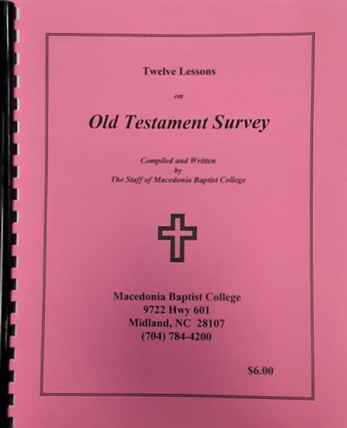 Old Testament Survey: Study Guide