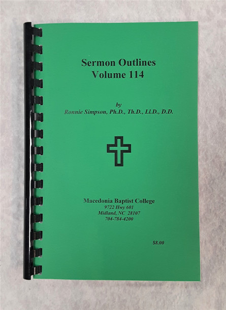 Sermon Outlines 114