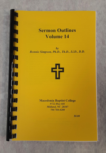 Sermon Outlines 14