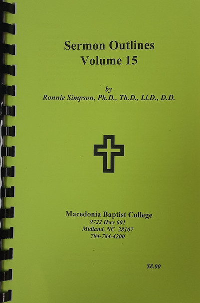 Sermon Outlines 15