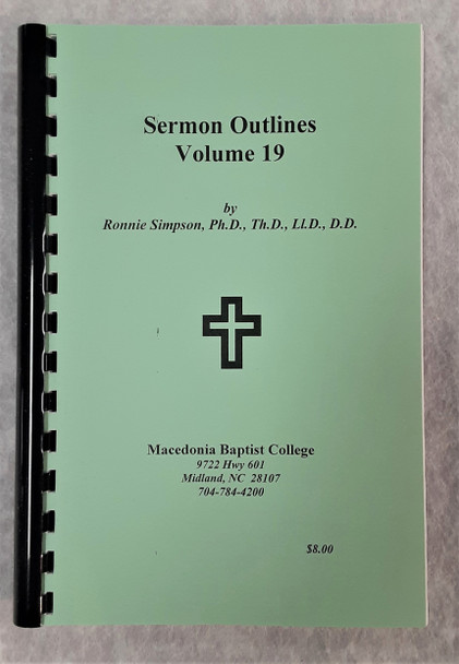 Sermon Outlines 19