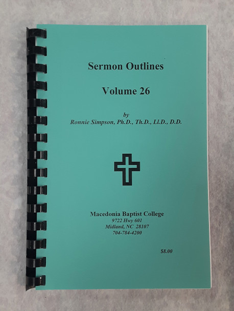 Sermon Outlines 26