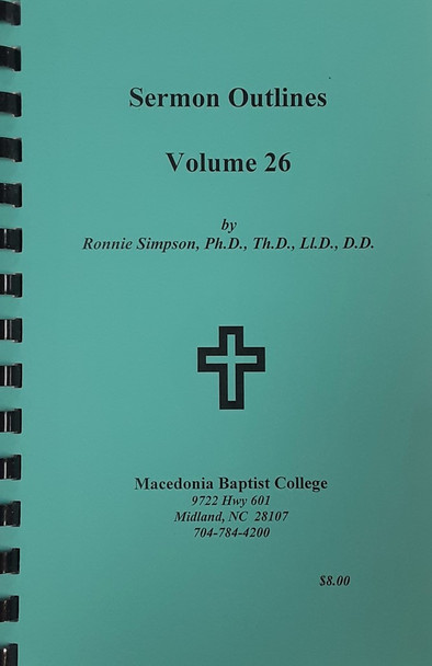 Sermon Outlines 26