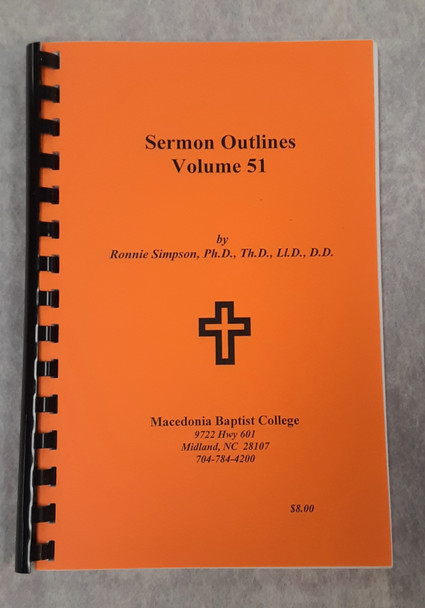 Sermon Outlines 51