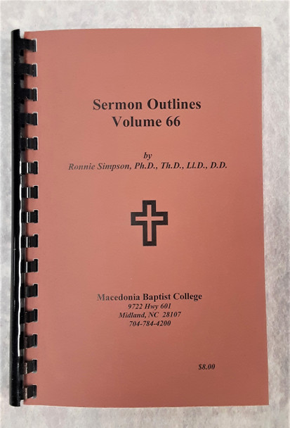 Sermon Outlines 66