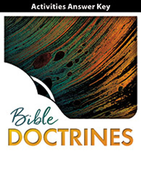 Bible Doctrines - Activities Answer Key (1st Edition)