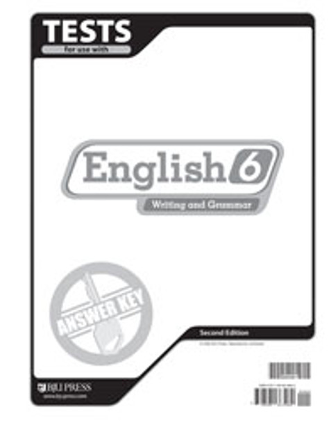 English 6 - Tests Answer Key (2nd Edition)
