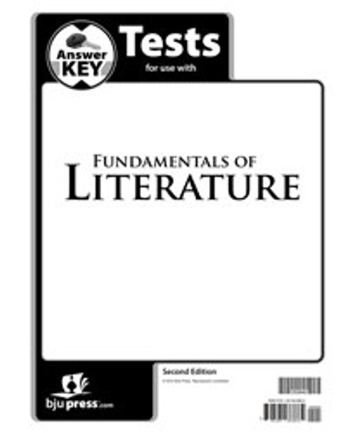 Fundamentals of Literature - Tests Answer Key (2nd Edition)