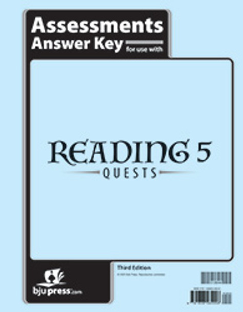 Reading 5 - Assessments Answer Key (3rd Edition)
