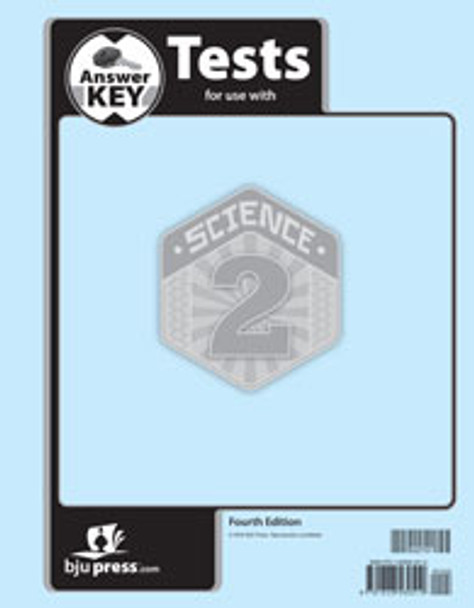 Science 2 - Tests Answer Key (4th Edition)