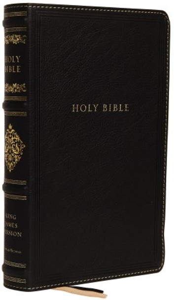 Personal Size Reference Bible: Sovereign Collection, Indexed (Black Genuine Leather) KJV
