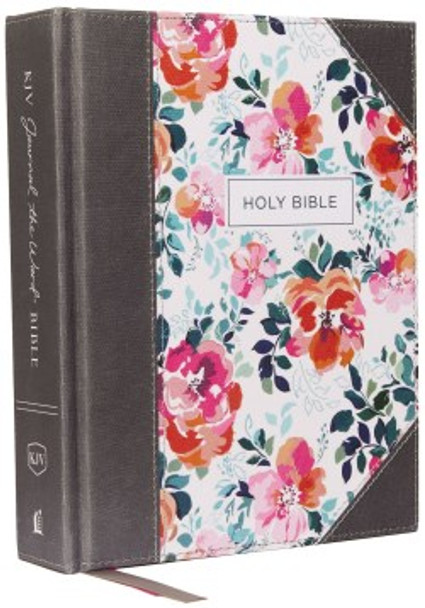 Journal the Word Bible (Floral Hardcover) KJV