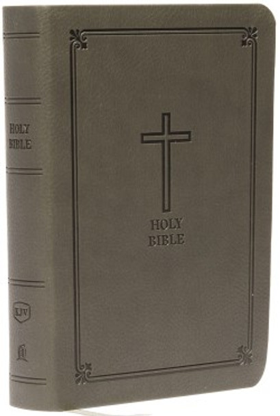 Large Print Compact Reference Bible (Gray Leathersoft) KJV