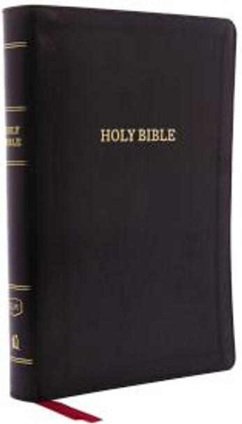 Giant Print Deluxe Reference Bible, Indexed, KJV (Imitation, Black)