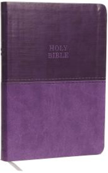 Large Print Value Thinline Bible (Purple Imitation Leather) KJV