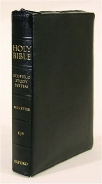 The Scofield Study Bible III, Zippered, KJV (Imitation, Black)