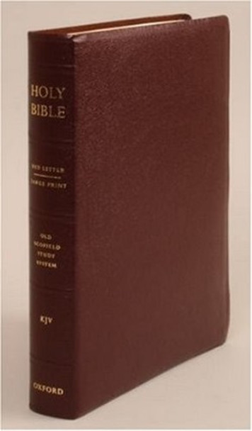 The Old Scofield Study Bible: Large Print, KJV (Bonded Leather, Burgundy)