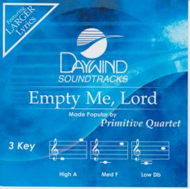 Empty Me Lord - Soundtrack CD (Primitive Quartet)