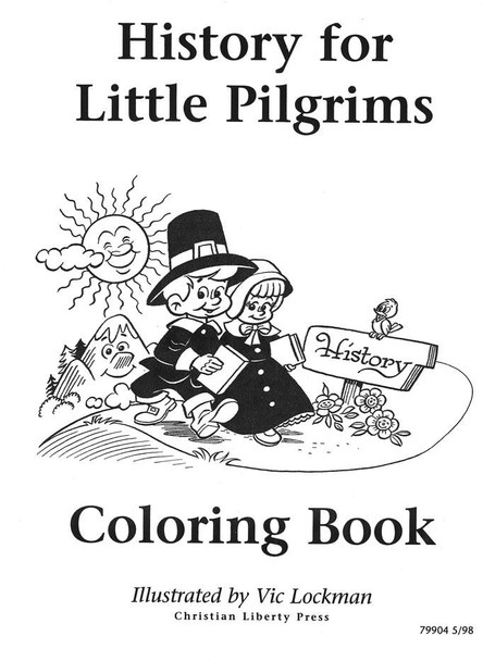 History for Little Pilgrims (Coloring Book)