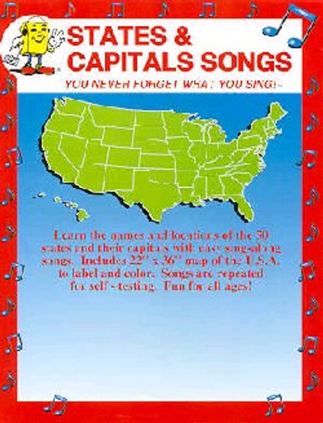 States and Capitals Songs (CD & Book)