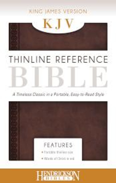 Thinline Reference Bible (Brown Imitation Leather) KJV
