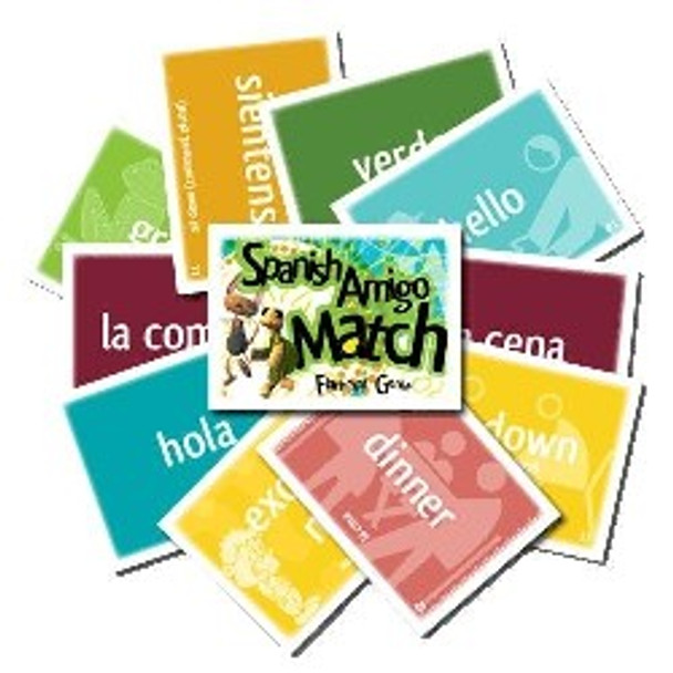 Spanish Amigo Match 1 (Flashcard Game)