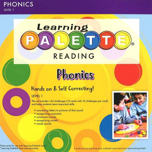 Learning Palette Reading, Level 1: Phonics (1st Grade)