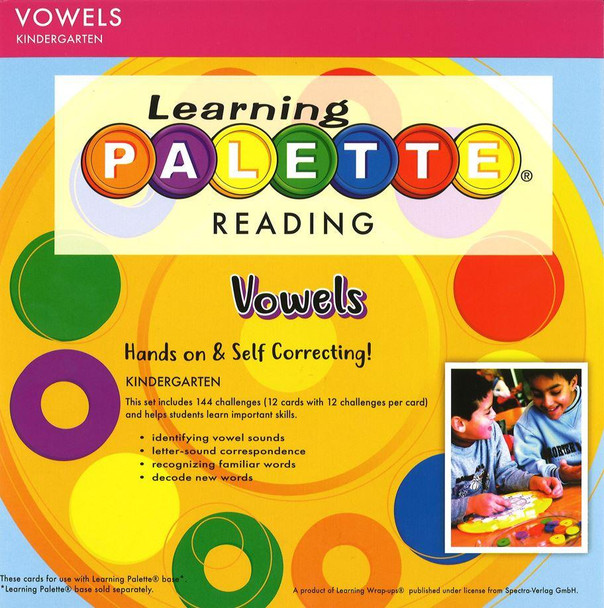 Learning Palette Reading, Level K: Vowels (Kindergarten)